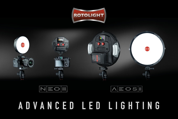 Kickstarter-Rotolight NEO 3和AEOS 2- LED相机灯