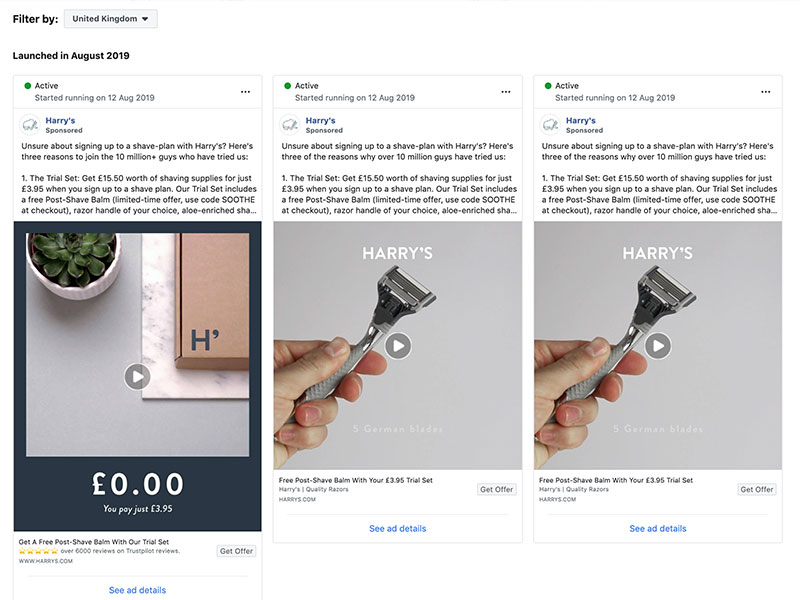 通过Facebook Library监视竞品的广告内容和投放效果
