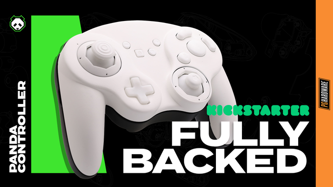Kickstarter-Panda-替代并超越GameCube的游戏手柄