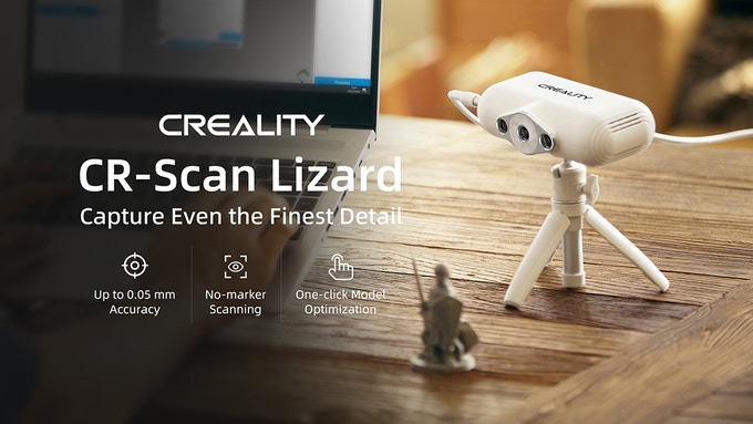 kickstarter-Creality CR-3D扫描仪