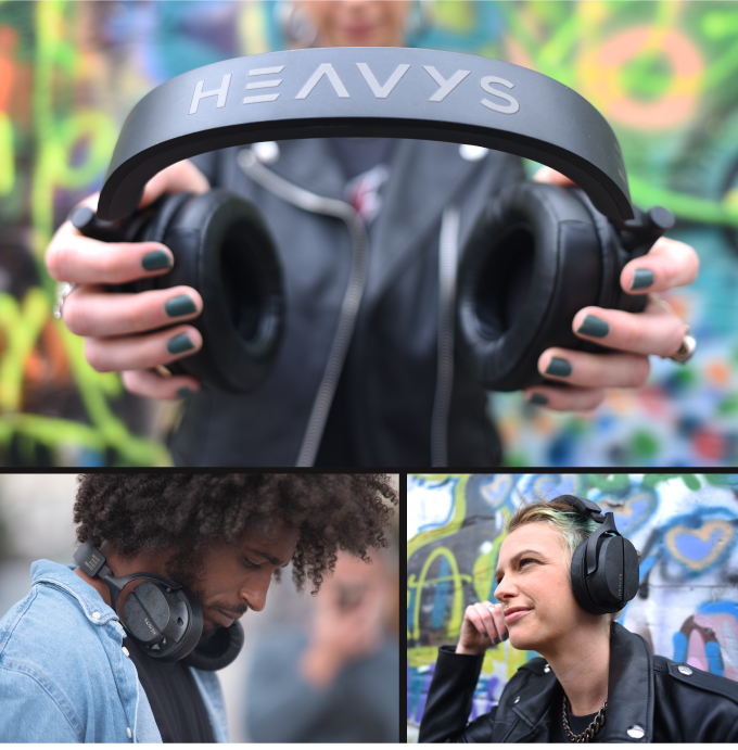 kickstarter耳机-HEAVYS-专为听重金属音乐设计的耳机