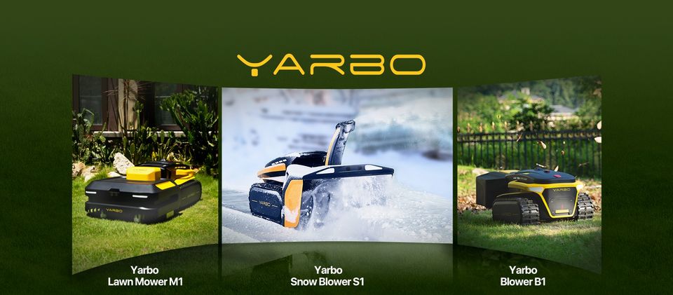 kickstarter百万众筹-Yarbo-三合一智能庭院机器人