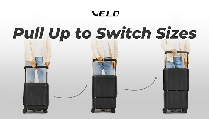 VELO Luggage-3合1可扩展行李箱