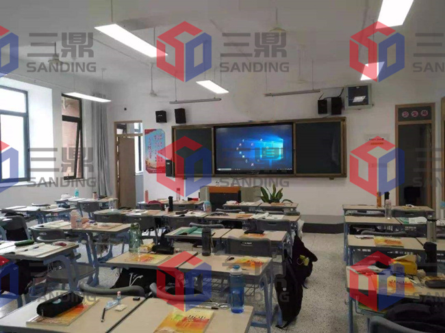 内蒙古呼和浩特市职业中学向成都三鼎互动科技有限公司采购定制的教学一体机
