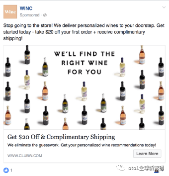 WINC Facebook广告