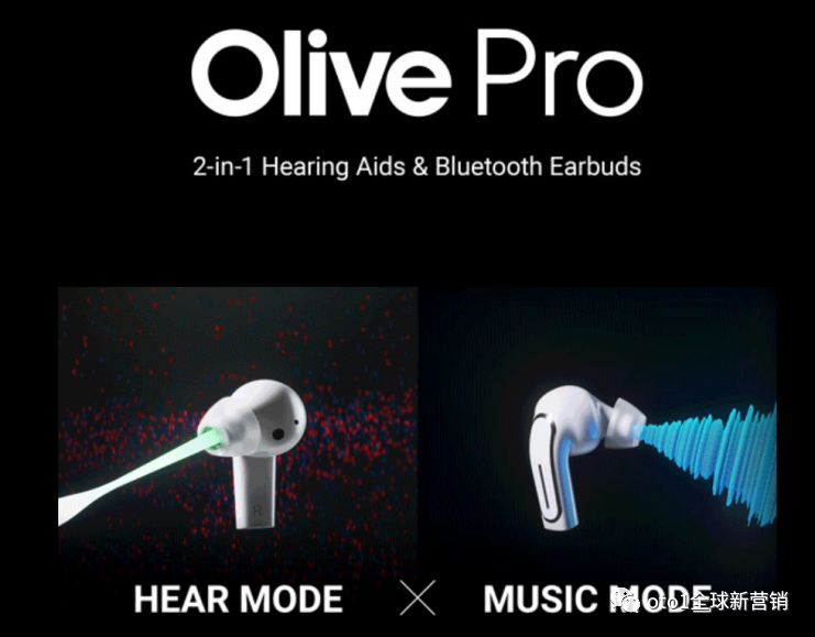 Olive Pro助听器耳机